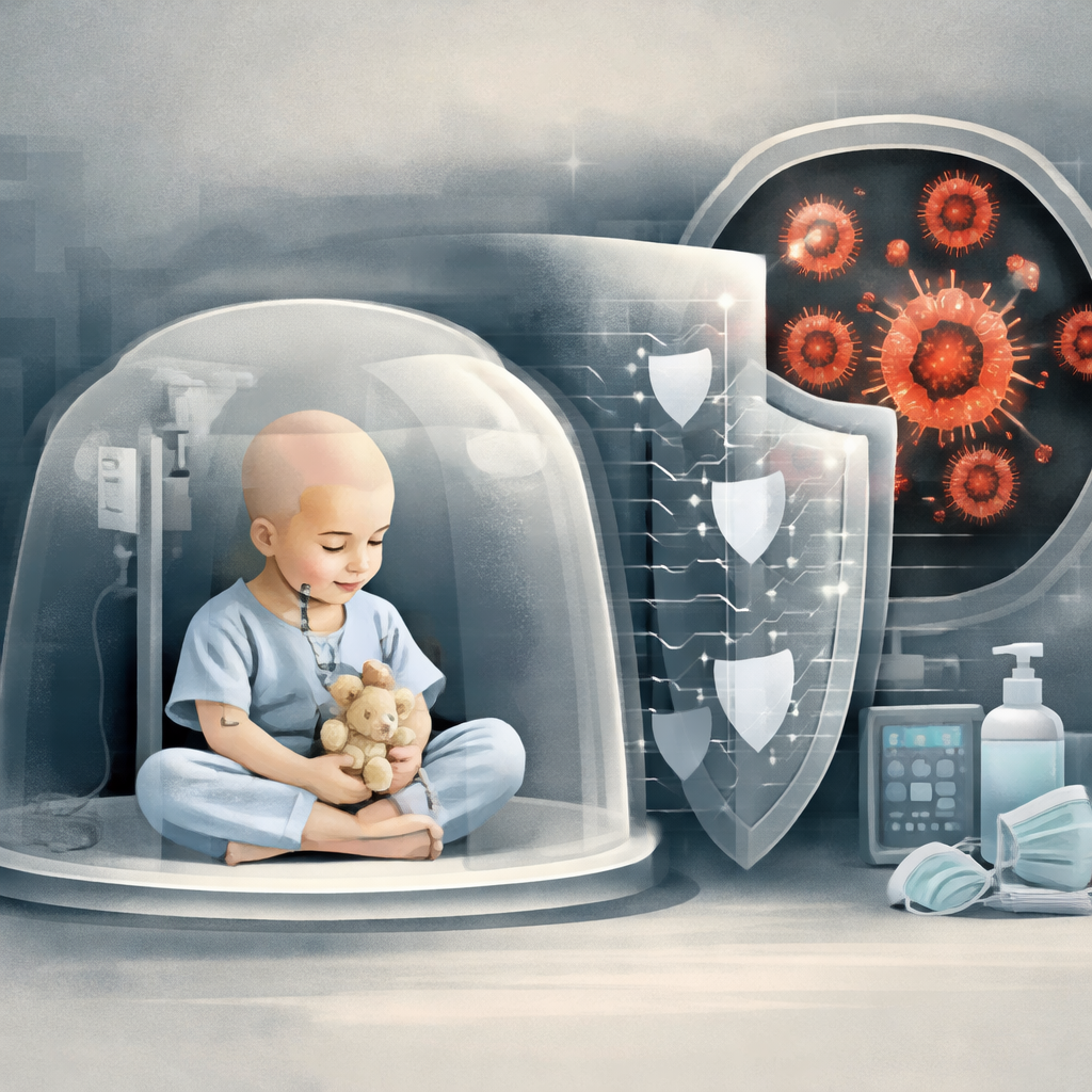 Innovación tecnológica para prevenir infecciones en niños bajo quimioterapia