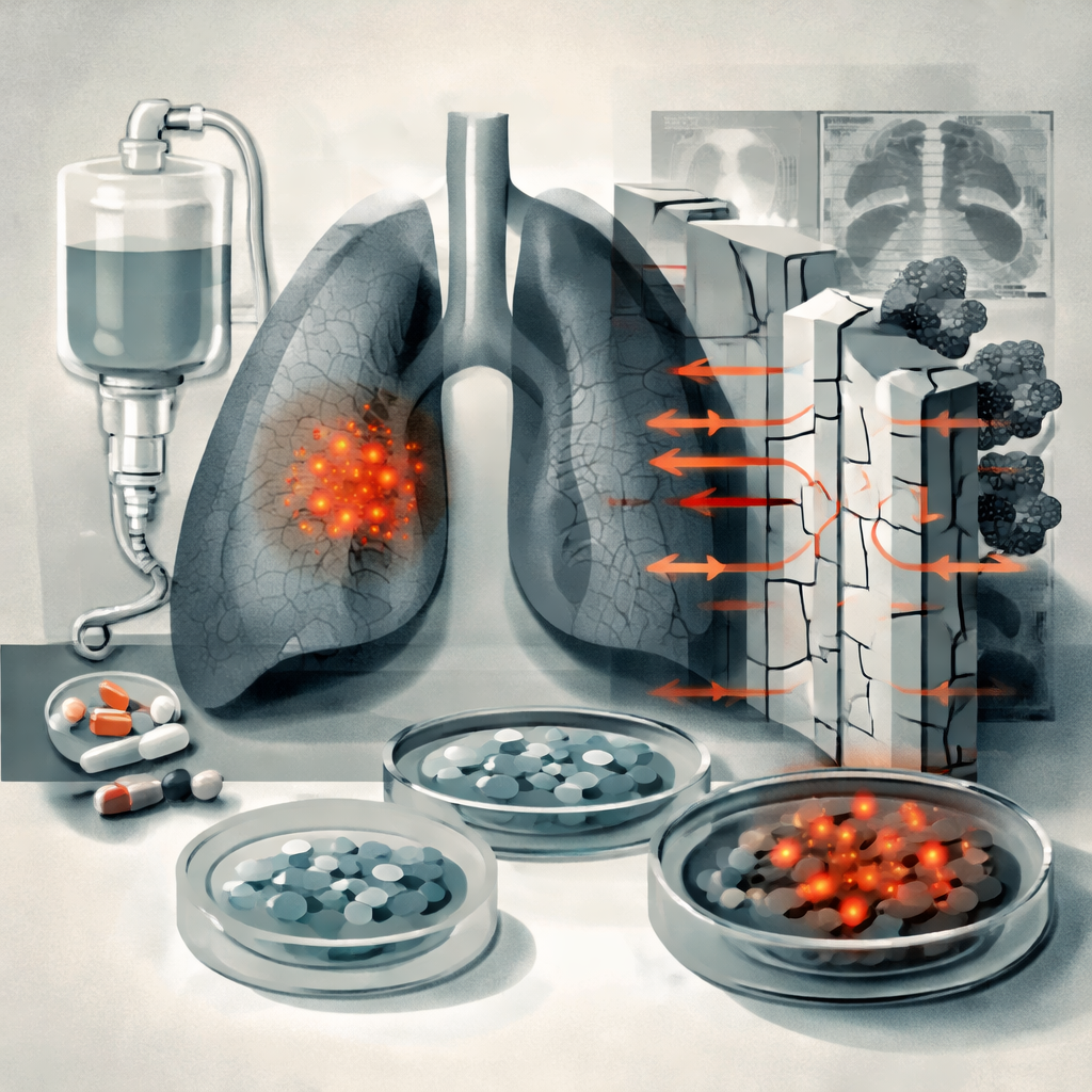 Identifican biomarcador ligado a la resistencia a quimioterapia en cáncer de pulmón microcítico recurrente
